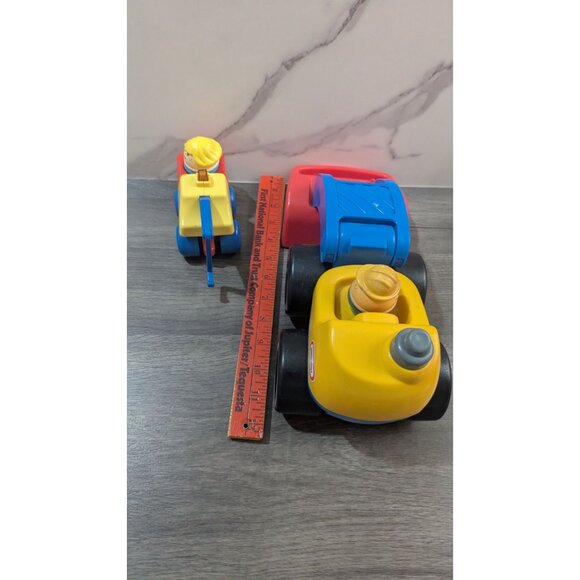 Little Tikes Construction Vehicles With Two Figures front loader pretend play - Picture 10 of 10